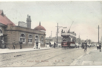 Forest Gate station, 1906