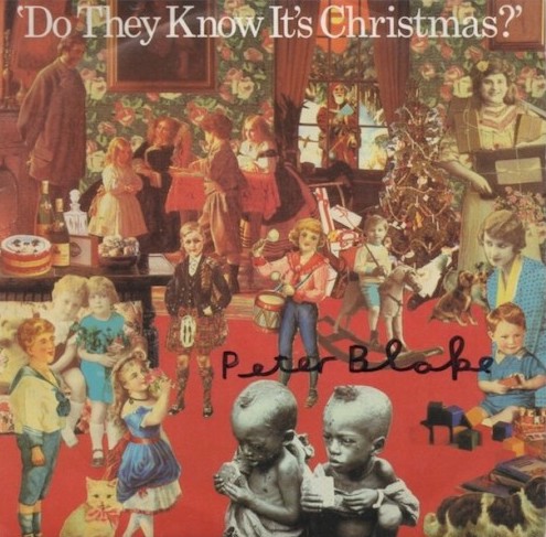 Do They Know It's Christmas? signed by Peter Blake