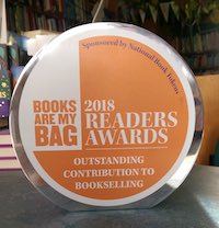 Outstanding Contribution to Bookselling award