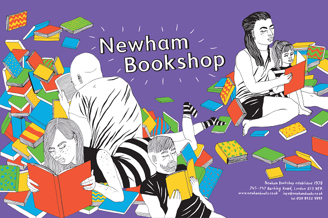 Newham Bookshop, Your Ad Here poster