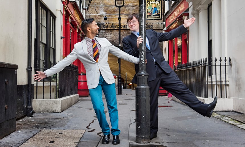 Eric Monkman and Bobby Seagull